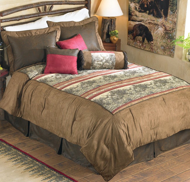 Woodland Deer Bed Set - Queen, image size:1280x1225