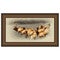 Elk Herd Framed Canvas