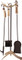 Antler Fireplace Tools w/Brush (Authentic Antlers)