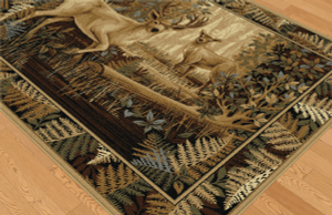 Woodland Deer Rug Collection