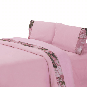 Pink Camo Sheet Sets