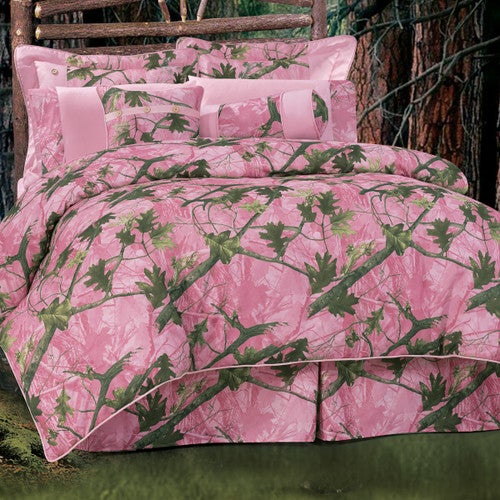 Pink Camo Bed Set - Full - OUT OF STOCK UNTIL 08/19/2025