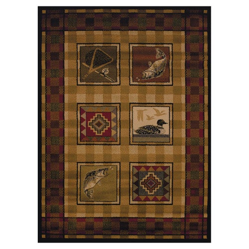 Tribal Huntsman Rug - 2 x 7