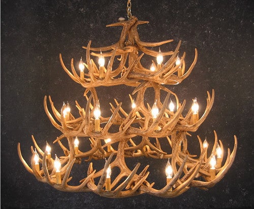 Whitetail 42 Antler Chandelier - SALE