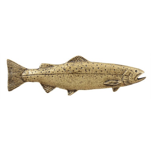 Fly-Fishing Trout Cabinet Pulls - Set of 2