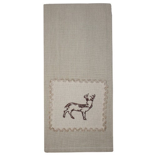Buck & Houndstooth Kitchen Towel - Set of 4