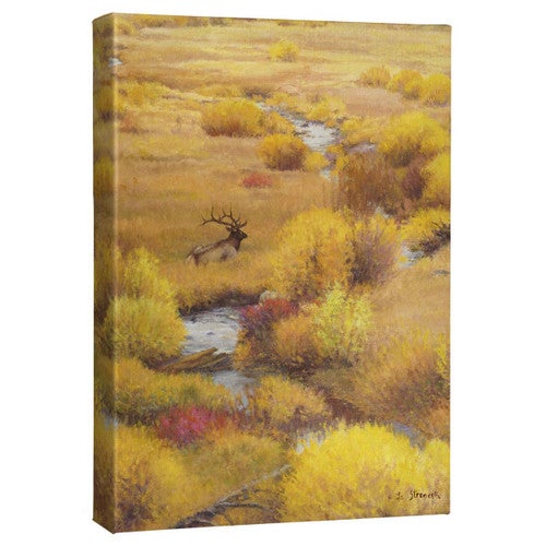 Autumn Crossing Canvas Wall Art