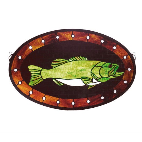 Bass Stained Glass Window