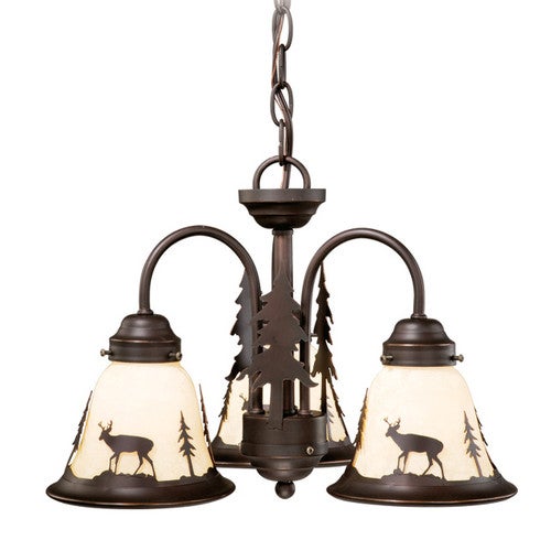 Canyon 3 Light Chandelier - OVERSTOCK