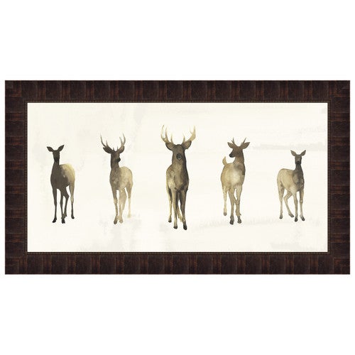 Deer Herd I Framed Print