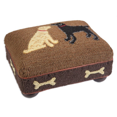 Dog Bones Hooked Top Footstool - OUT OF STOCK UNTIL 07/03/2025