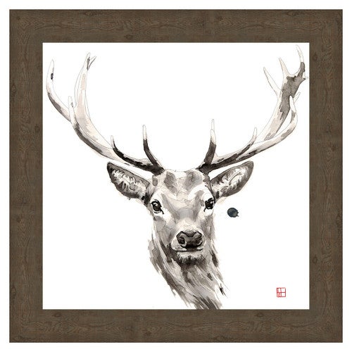 Elk Framed Canvas
