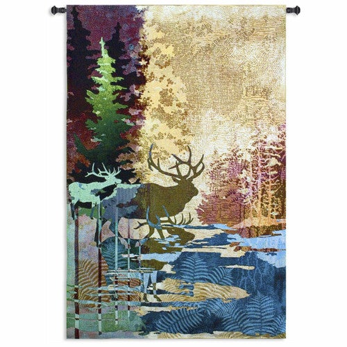 Ghosts of the Tall Timbers Large Wall Tapestry