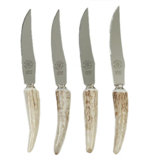 Antler Tip Steak Knives