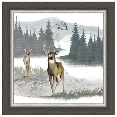 Lodge Landscape II Framed Print