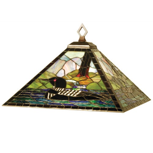 Loon Square Pendant