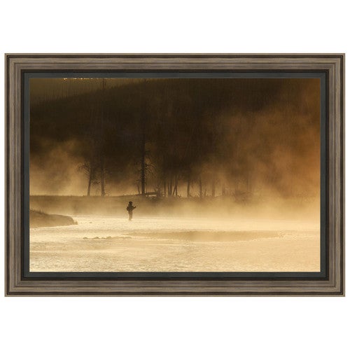 Montana Fly Fishing Framed Canvas