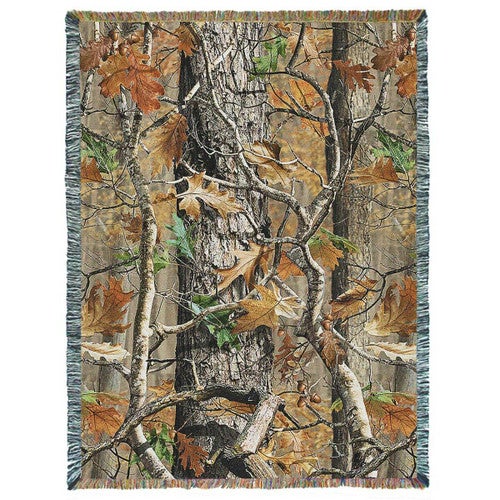 Oak Woods Camo Blanket