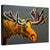 Spring Bull Gallery Wrapped Canvas