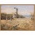 Waiting Game Framed Canvas