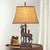 Bronze Deer Table Lamp