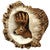 Deer Burr Cabinet Knob - Whitetail Deer - Set of 2