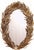 Large Wall Mirror with Authentic Antler Frame