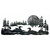 Lake Loon Burnished Metal Wall Art
