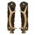 Metal Antler Door Pulls - Set of 2