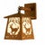 Deer at Dusk Lantern Wall Sconce