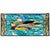 Wood Ducks Stained Glass Window