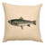 Natural Trout Pillow