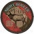 Night Bugler Personalized Round Wood Sign