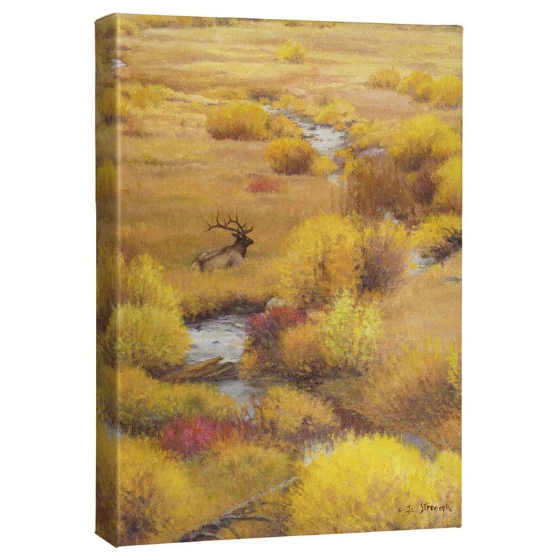 Autumn Crossing Canvas Wall Art