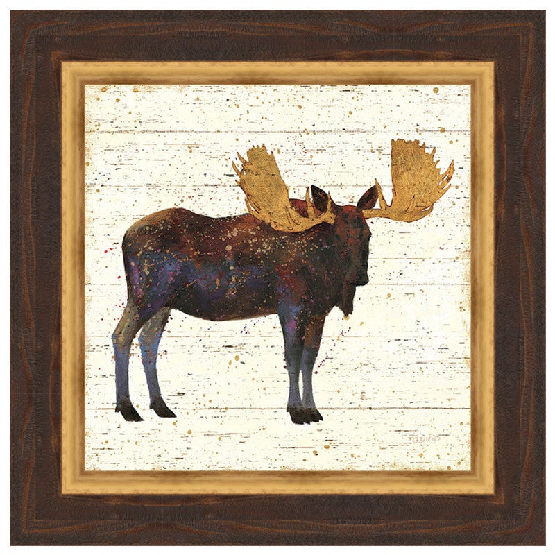 Golden Nature I Framed Print
