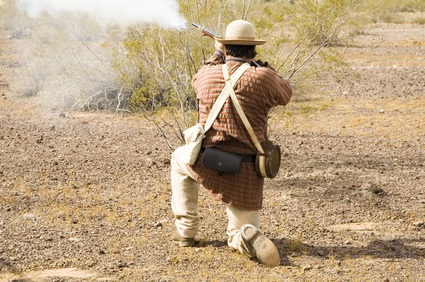 Loading and Firing a Muzzle Loader